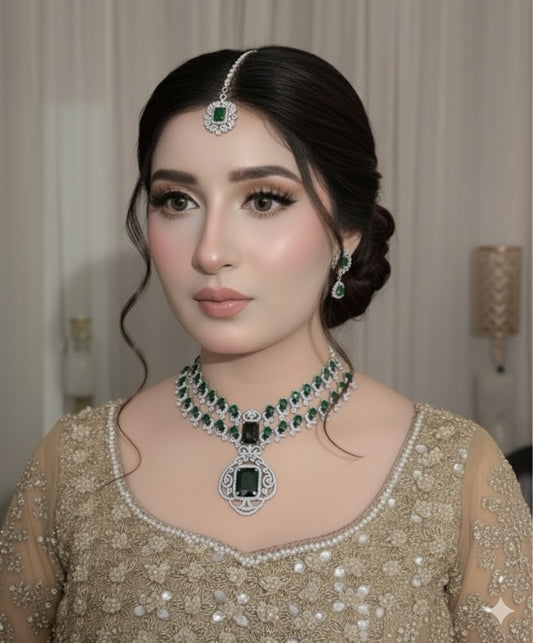 American Ad Diamonds Jarao Double line Zircon Set