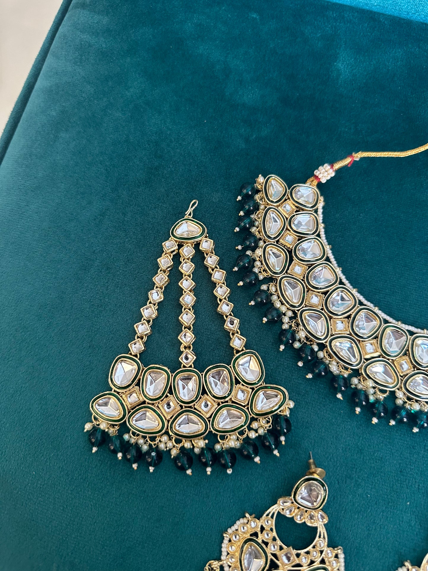 Indian KUNDAN Bridal Set ✨