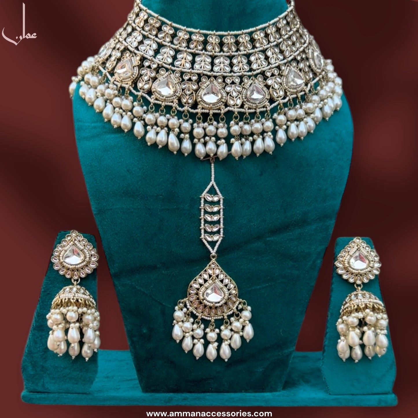 INDIAN KUNDAN BRIDAL SET