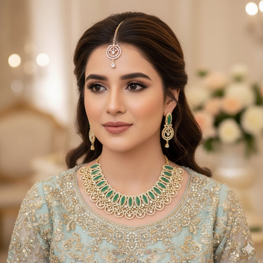 Zircon Necklace set