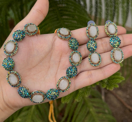 Tukish Stones Necklace Set