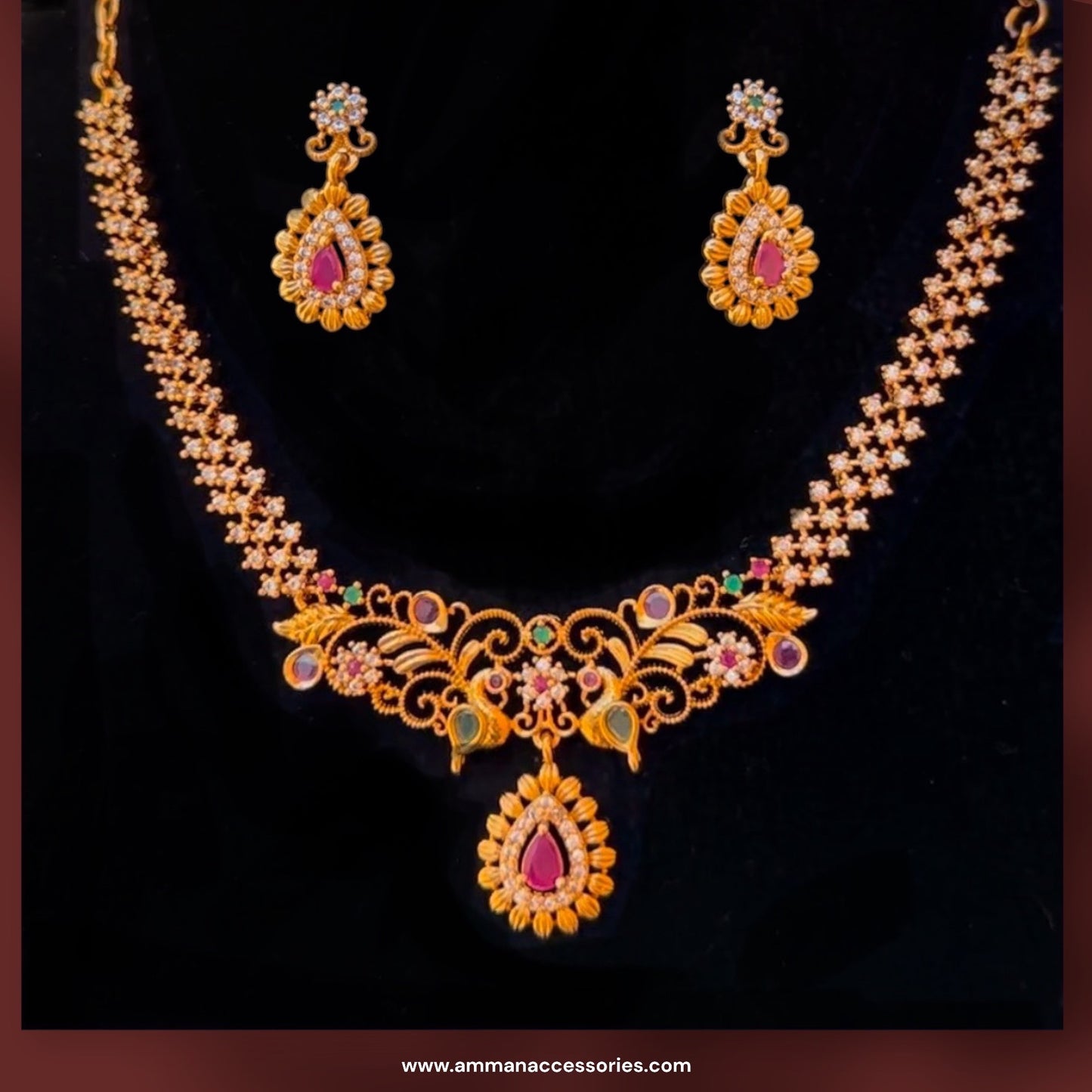 South Indian Necklace Set