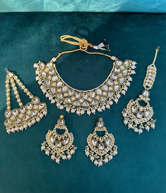 Indian Kundan Bridal Set ✨