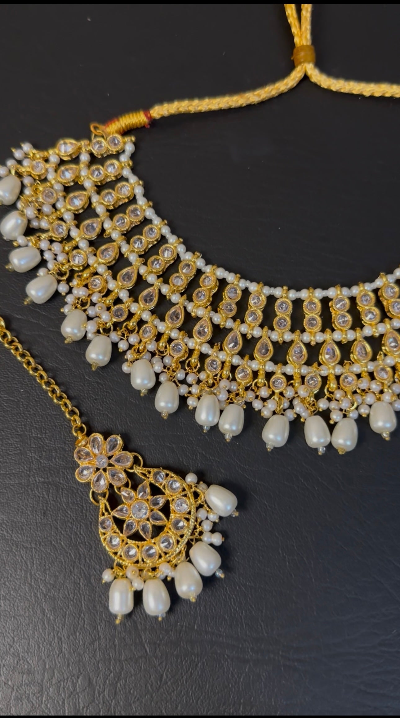 Indian Kundan Necklace Set