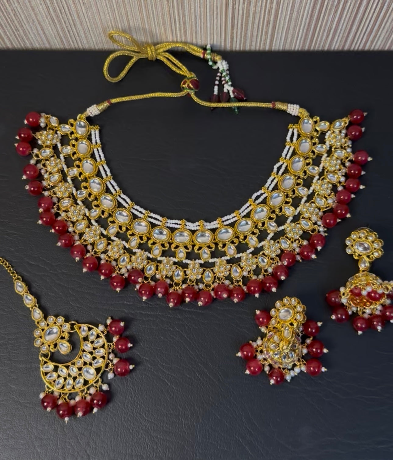 Indian KUNDAN Necklace Set