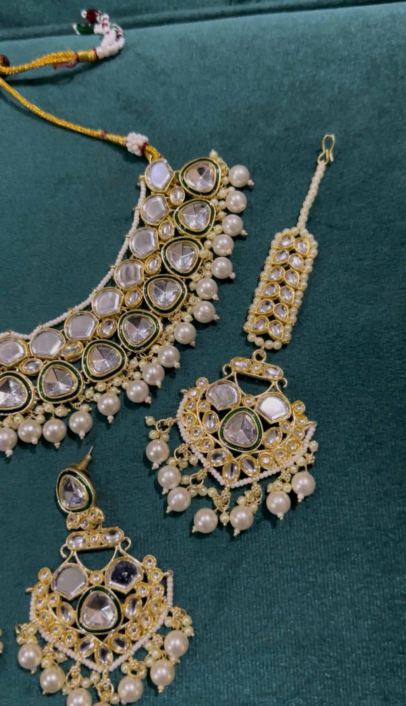 Indian Kundan Bridal Set ✨