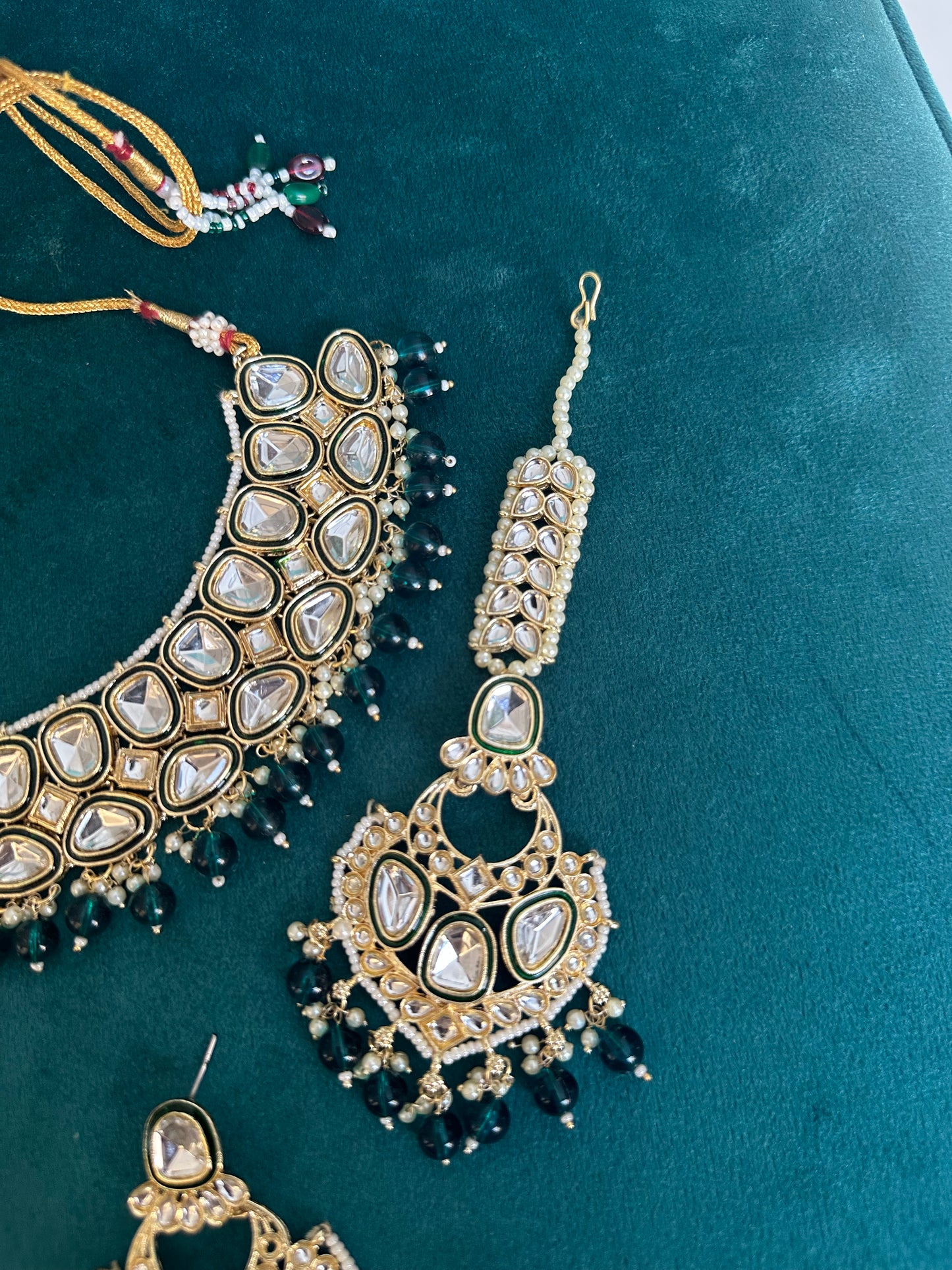 Indian KUNDAN Bridal Set ✨