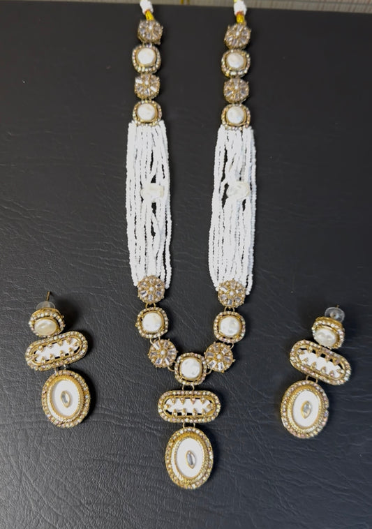 Turkish Stones With Mother pearl MALA Set