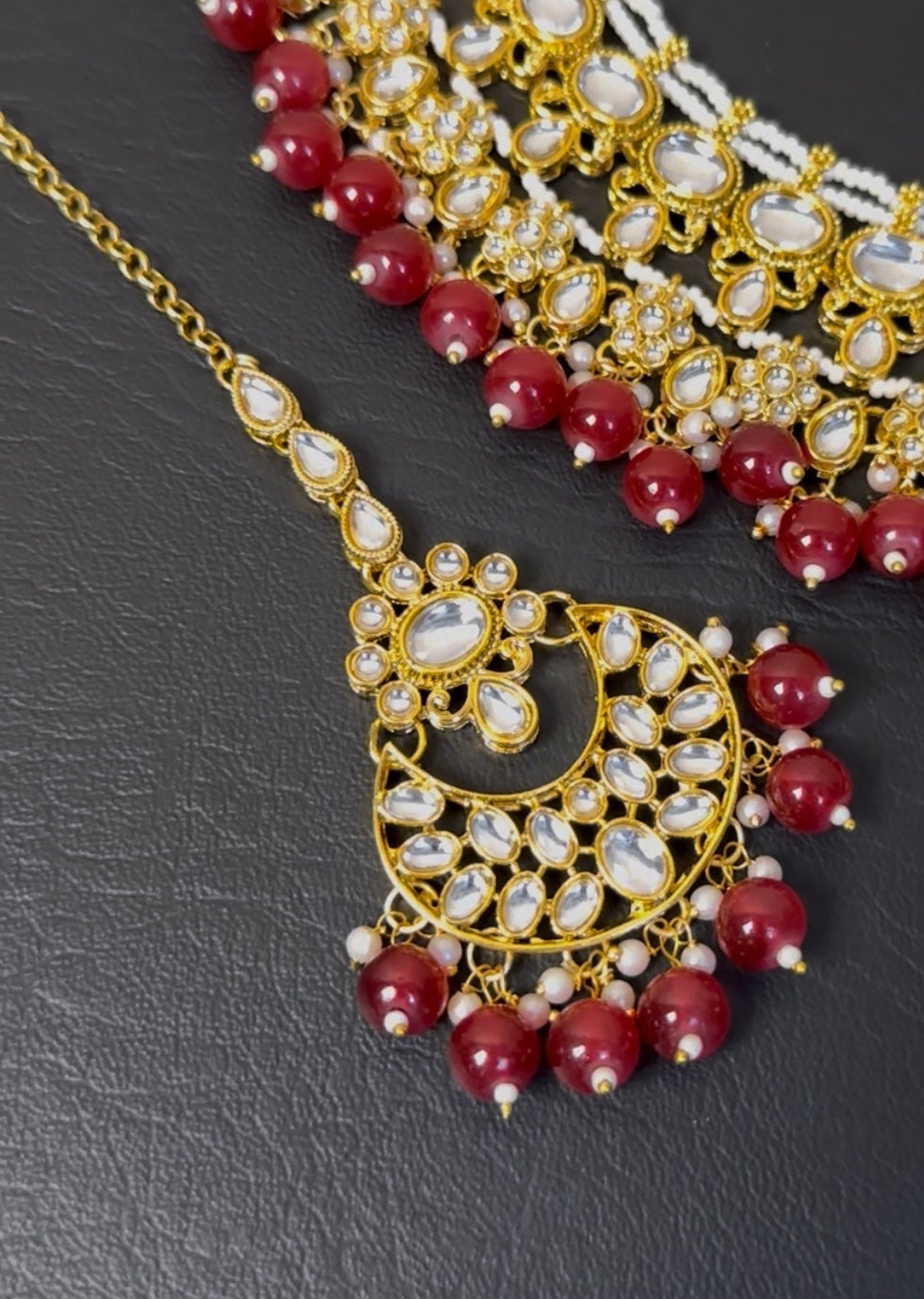 Indian KUNDAN Necklace Set