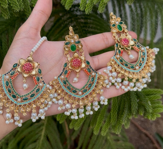 Turkish Earrings Tika Set