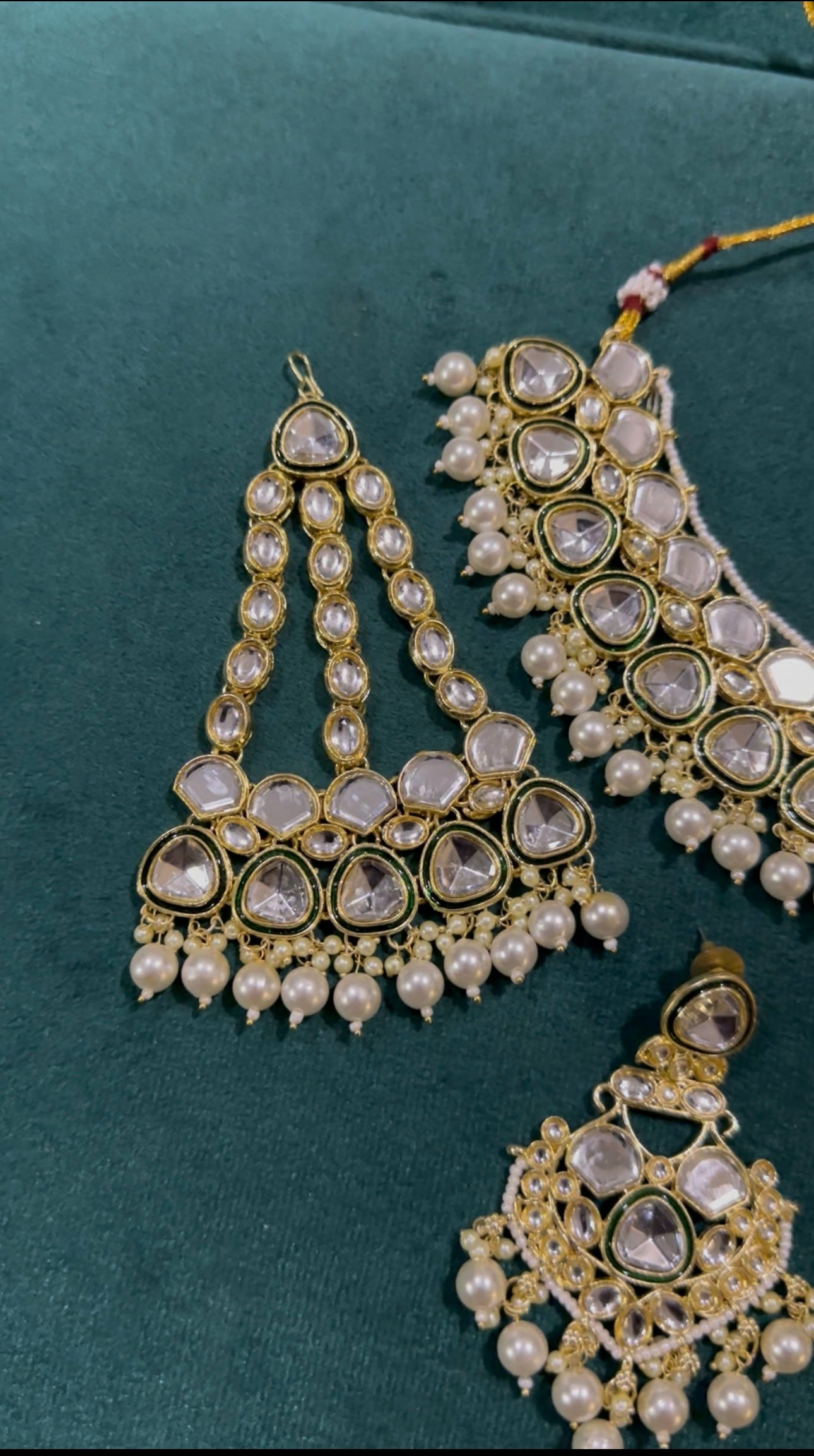 Indian Kundan Bridal Set ✨