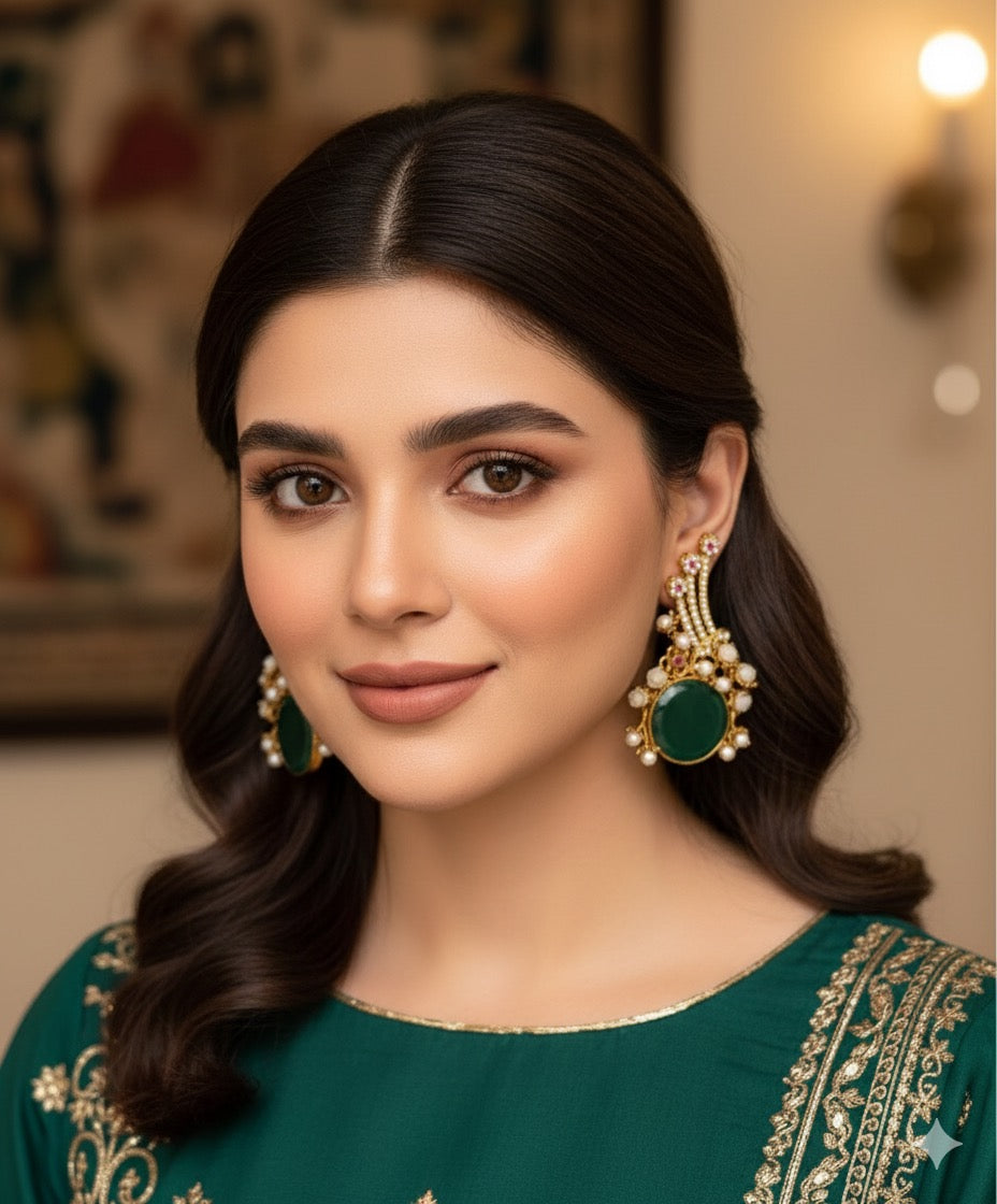 HANDMADE PAIR OF EARRINGS