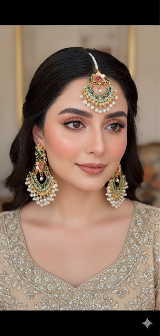 Turkish Earrings Tika Set