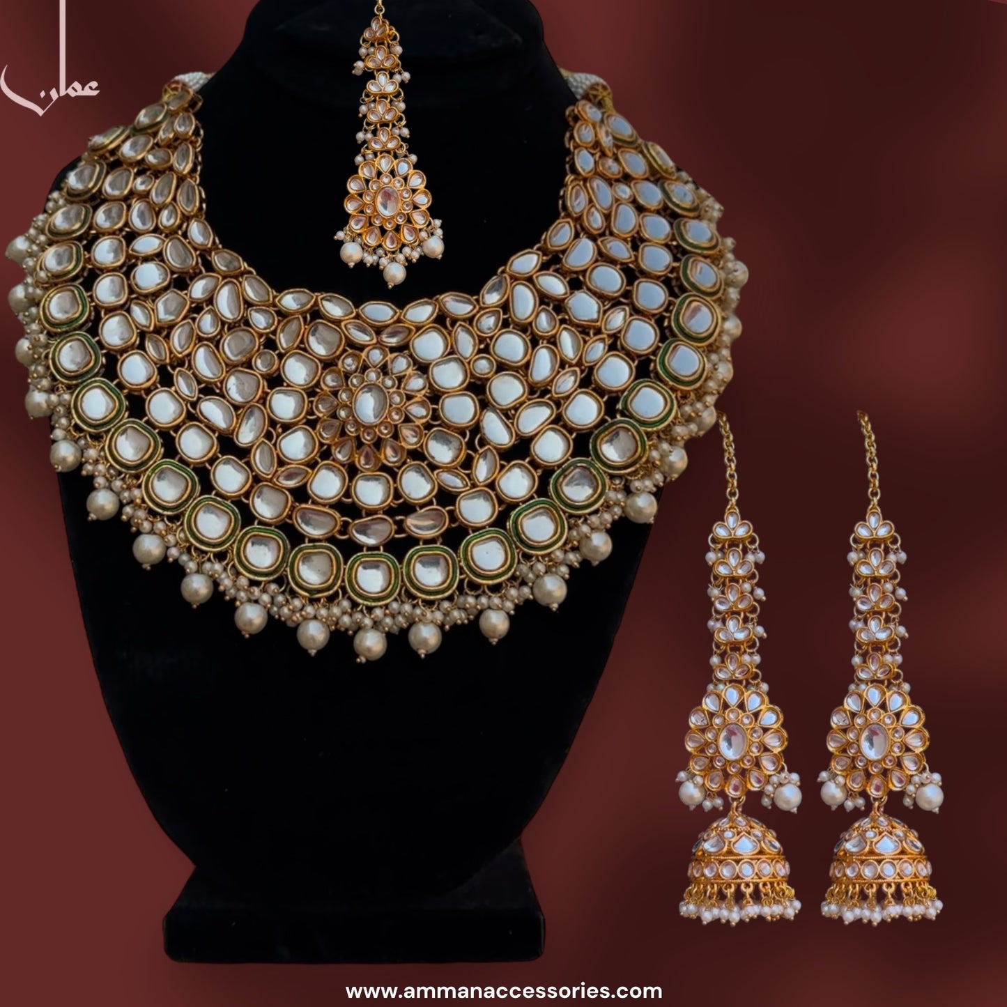 INDIAN DESIGNER KUNDAN SET