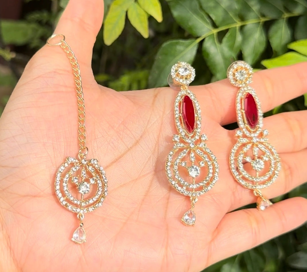 EXQUISITE ZIRCON BRIDAL SET