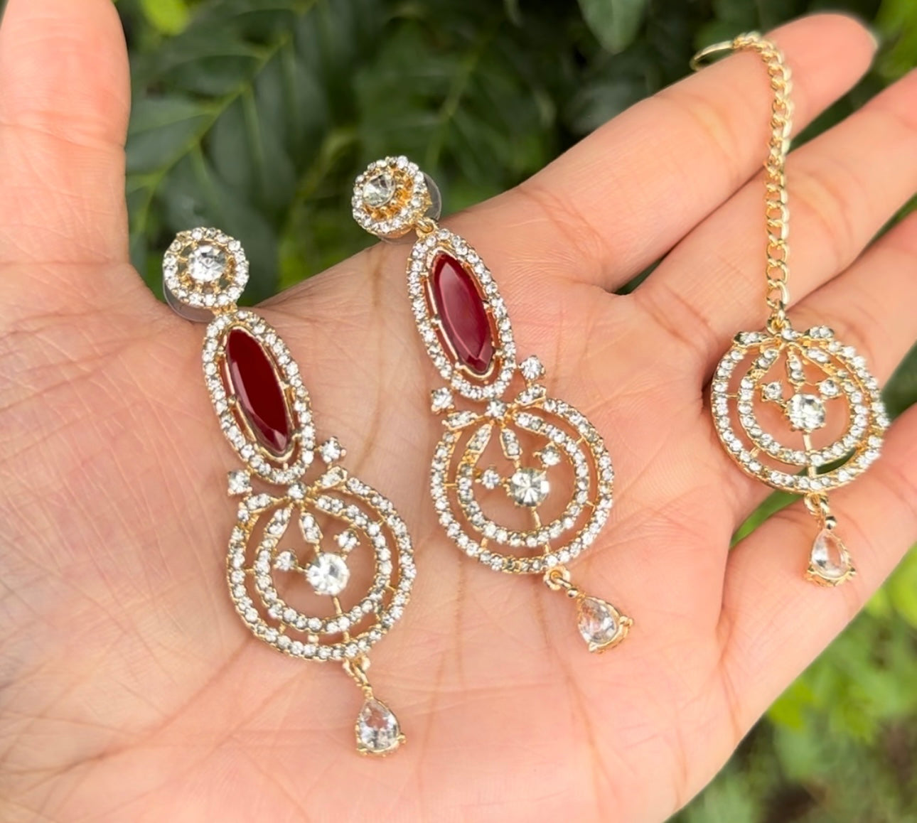 EXQUISITE ZIRCON BRIDAL SET