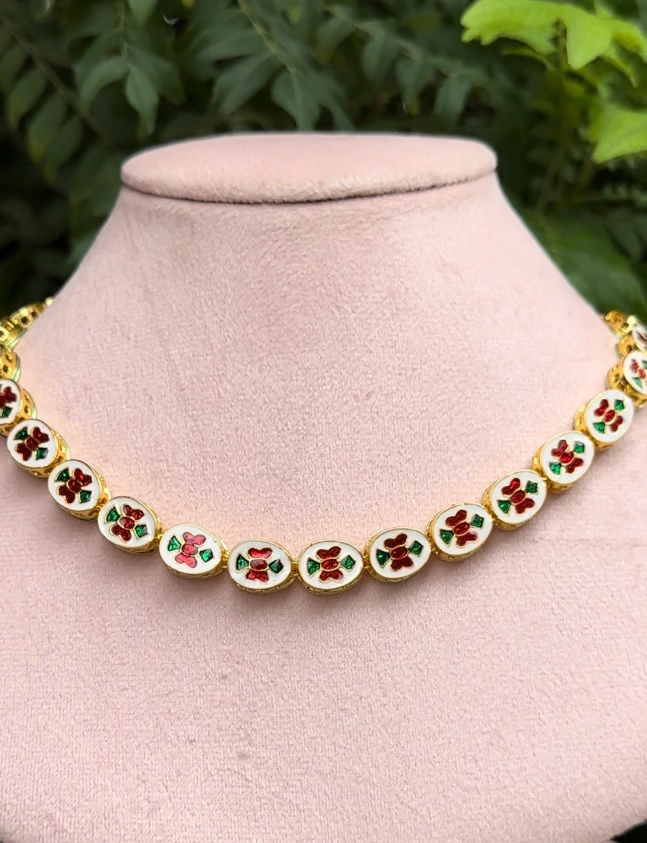 INDIAN KUNDAN NECKLACE SET