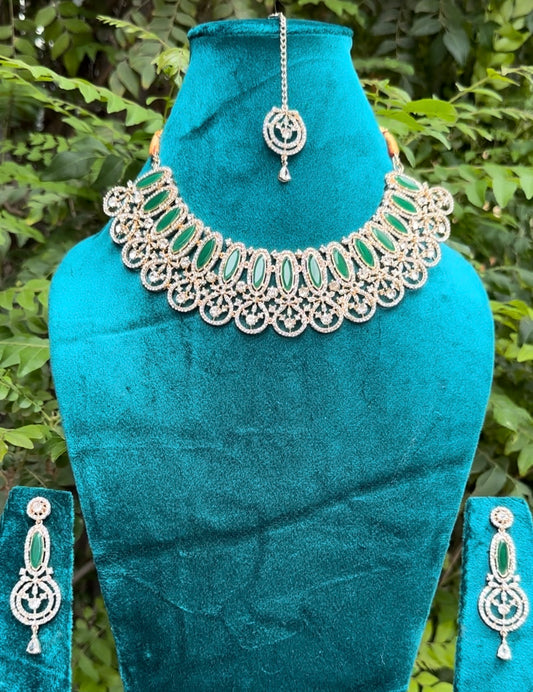 PREMIUM QUALITY ZIRCON NECKLACE SET