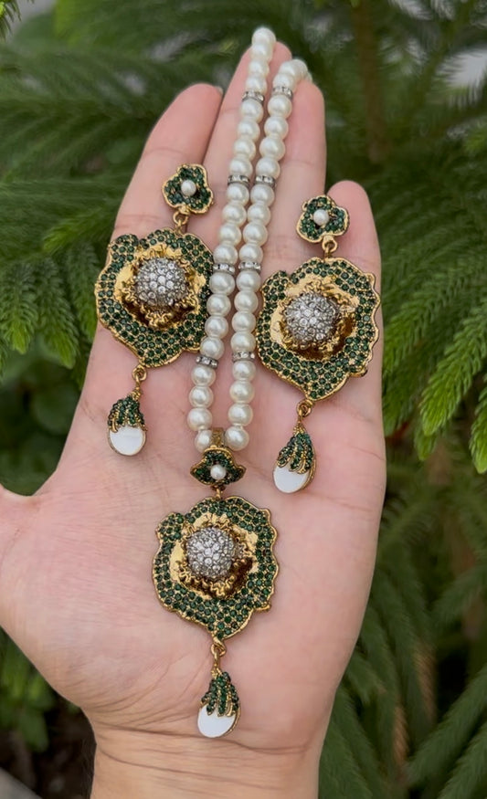 TURKISH HANDMDE PENDANT SET